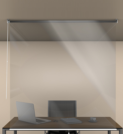 Cortina Enrollable Transparente Pro TGT 2020